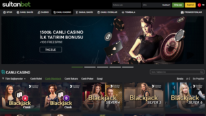 Sultanbet blackjack bölümü giriş adresi