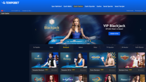 Tempobet blackjack bölümü giriş adresi